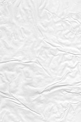 Glued Crumpled Paper Texture Background. Poster Overlay, Design Elements