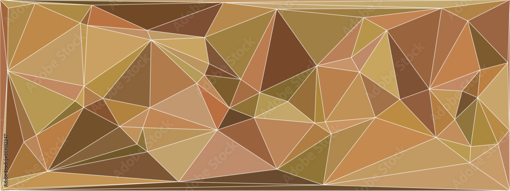 Poster gradient triangle background. modern background for business or technology presentation. vector illu