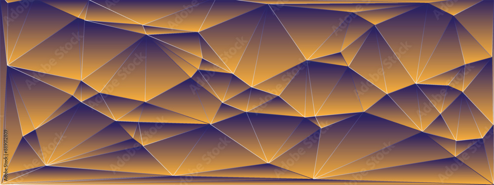 Poster abstract geometric triangle background vector