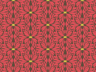 Fototapeta premium seamless floral background