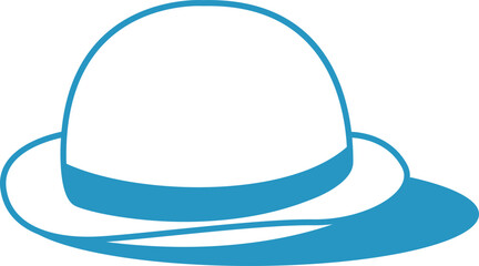 Hat Line Icon Vector Art