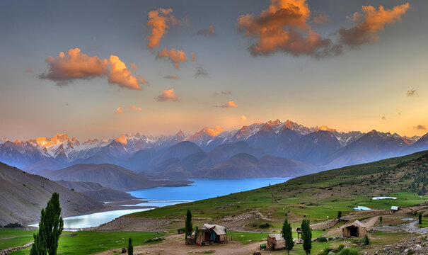 Eternal Tranquility: Relaxing by Pakistan's Hanna Lake