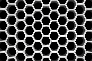 seamless pattern with hexagons