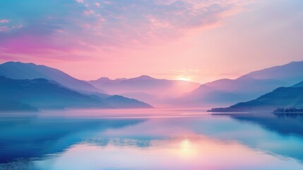 Fototapeta premium Free good morning scene wallpaper background photo