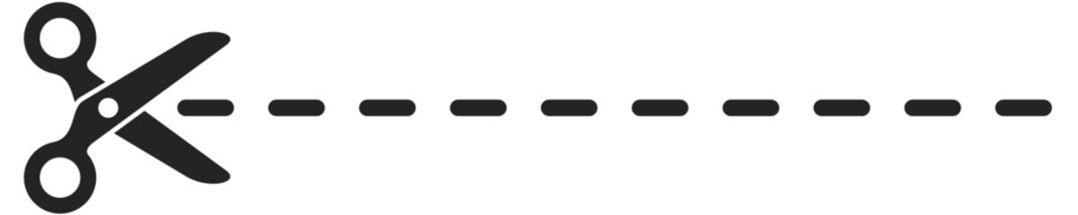 cutting place icon vector. symbol, sign