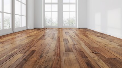 Brown Wooden Flooring
