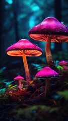 Fototapeta premium mushroom in the forest