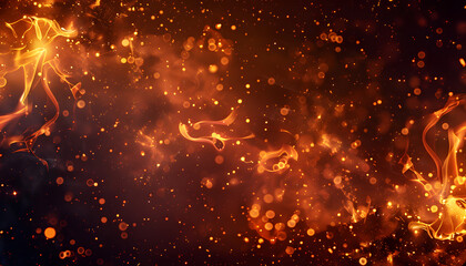 Fototapeta premium fire background