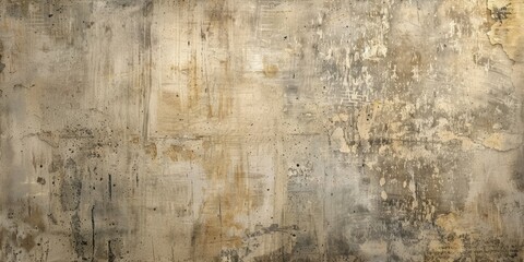Fototapeta premium Old mottled vintage wall background