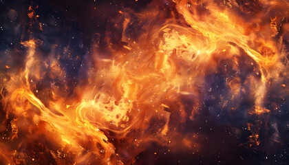 Fototapeta premium fire background