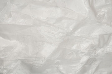 Plastic wihite background. Top view.