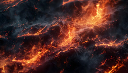 Fototapeta premium fire background