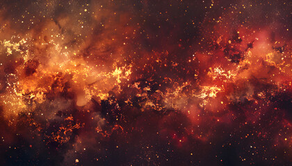 Naklejka premium fire background