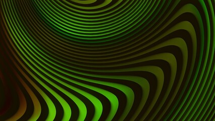 Fototapeta premium Perfect abstract background. Light stripes with rays. Abstract glowing waves from particles and energy points magical futuristic hi-tech, abstract background. 