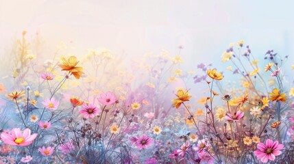 Pastel Floral Dream.