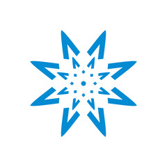 Round ornament modern decorative elements	
