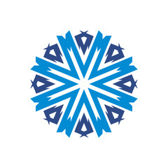 Round Ornament Pattern. Vintage decorative elements	
