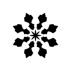 Round Ornament Pattern. Vintage decorative elements	
