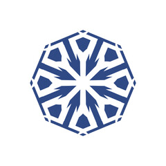 Round ornament modern decorative elements	
