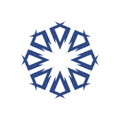 Round Ornament Pattern. Vintage decorative elements	
