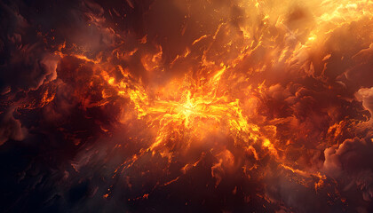 Fototapeta premium fire background