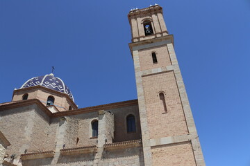 Fototapeta premium Church of Our Lady of Consuelo in Altea Spain.