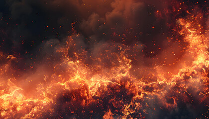 Fototapeta premium fire background