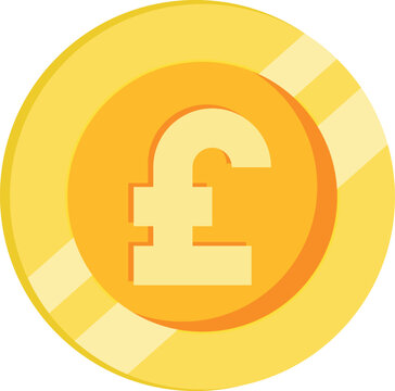 recommend clip art: Stacked Pound sterling in gold color coin, money of England, britain and United kingdom. Vector currency, business commerce, payment and profit symbol financial. Flat golden and yellow illustration