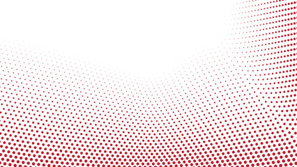 Red halftone abstract background for backdrop or presentation