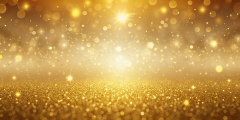 Luxurious golden gradient background with subtle shimmering effect, perfect for luxury, jewelry, or financial themed designs, with soft, warm, and elegant aesthetic.