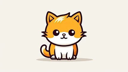 an orange and white cat