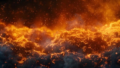 Fototapeta premium fire background