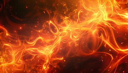 Fototapeta premium fire background