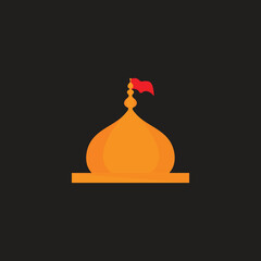 Imam Hussain Shrine Karbala Shrine  Vector 