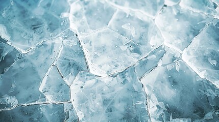 Cracked ice surface background
