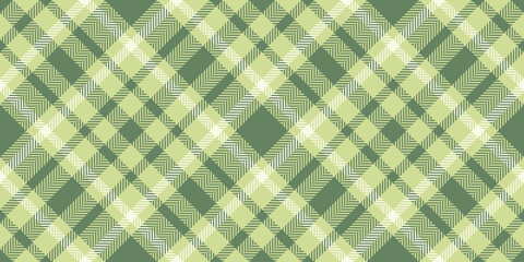 Checkered fabric textile vector, shabby texture check seamless. Plank plaid pattern tartan background in lime and pastel colors.