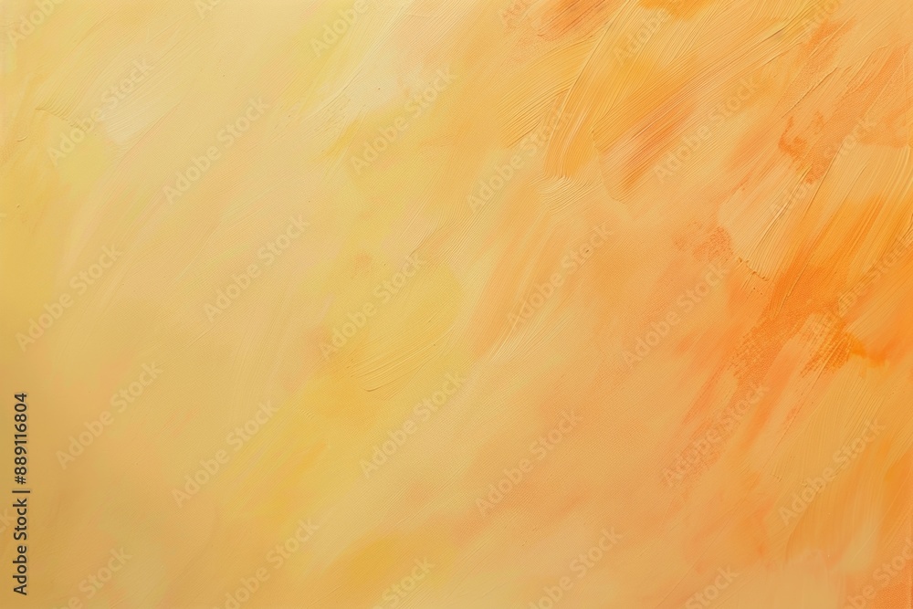 Poster soft and vibrant, this abstract background features a blend of yellow and orange hues applied with v