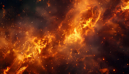 Obraz premium fire background