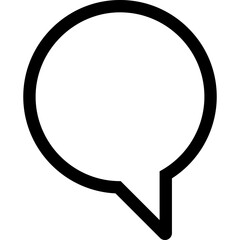 Message Bubble, Chat Message, Comment Icon