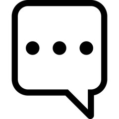 Message Bubble, Chat Message, Comment Icon