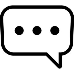 Message Bubble, Chat Message, Comment Icon