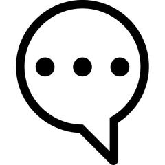 Message Bubble, Chat Message, Comment Icon