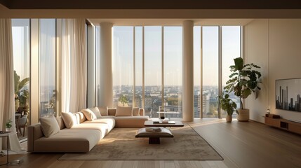 Fototapeta premium modern living room