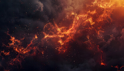 Fototapeta premium fire background