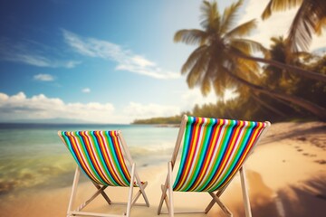 Beautiful sea and sand beach landscape.