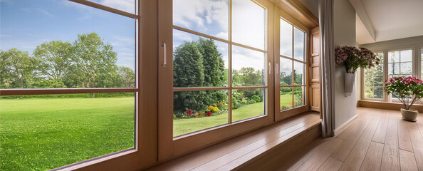 Fototapeta premium room with a window