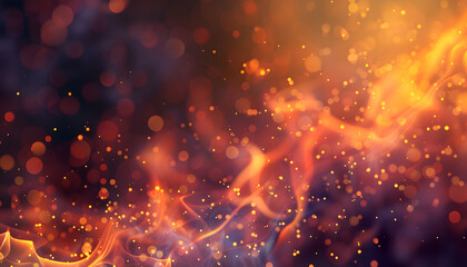 Naklejka premium fire background