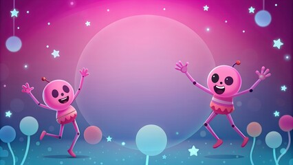 Naklejka premium Skeletons, dancing men on a pink background and empty space for text. Funny ghost idea for a Day of the Dead card. Halloween Skeleton, Dancing Skeletons, Funny Skeleton, Dead Inside, Holiday Season