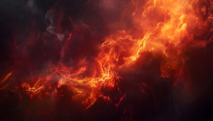 Fototapeta premium fire background