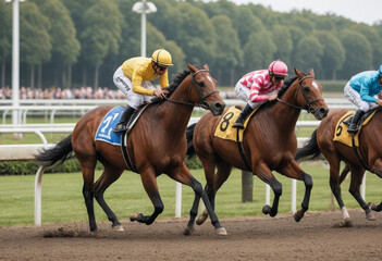 A loyal Quarter Horse standing patiently in a corral. 